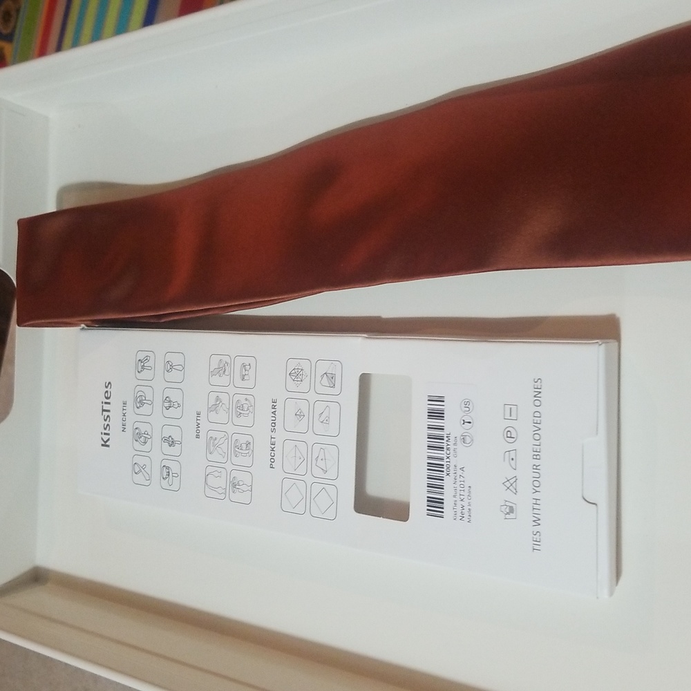 Men's Rust Necktie